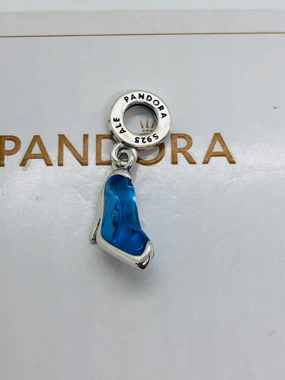 Pandora Disney Blue Shoe Charm